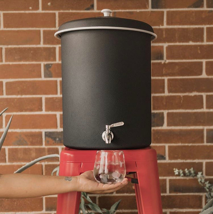 Ecofiltro Acero Vitrificado 25 L _usos
