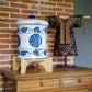 Ecofiltro Cerámico Flor Azul 21 L