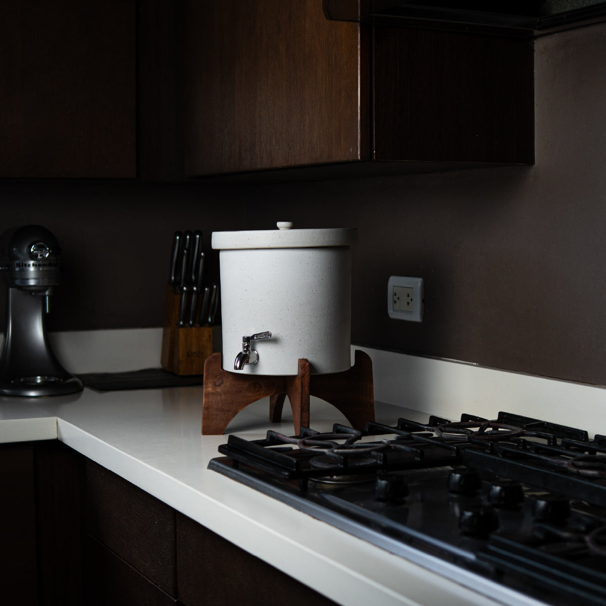 Ecofiltro Gres Blanco Arenado Mini